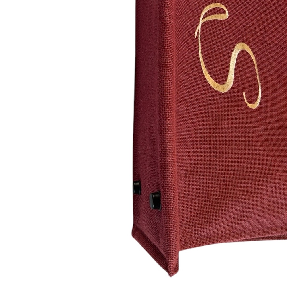 Structured monogram “S” zippered tote bag - Picture 3 of 10